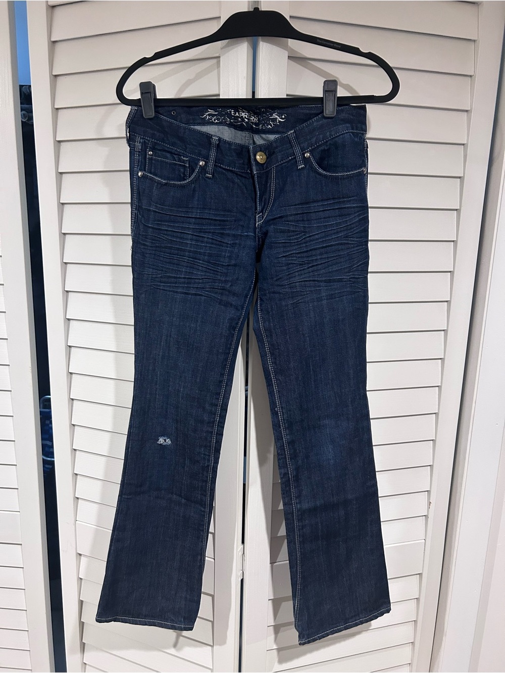 Express Classic Dark Blue Women's Bootcut Jeans